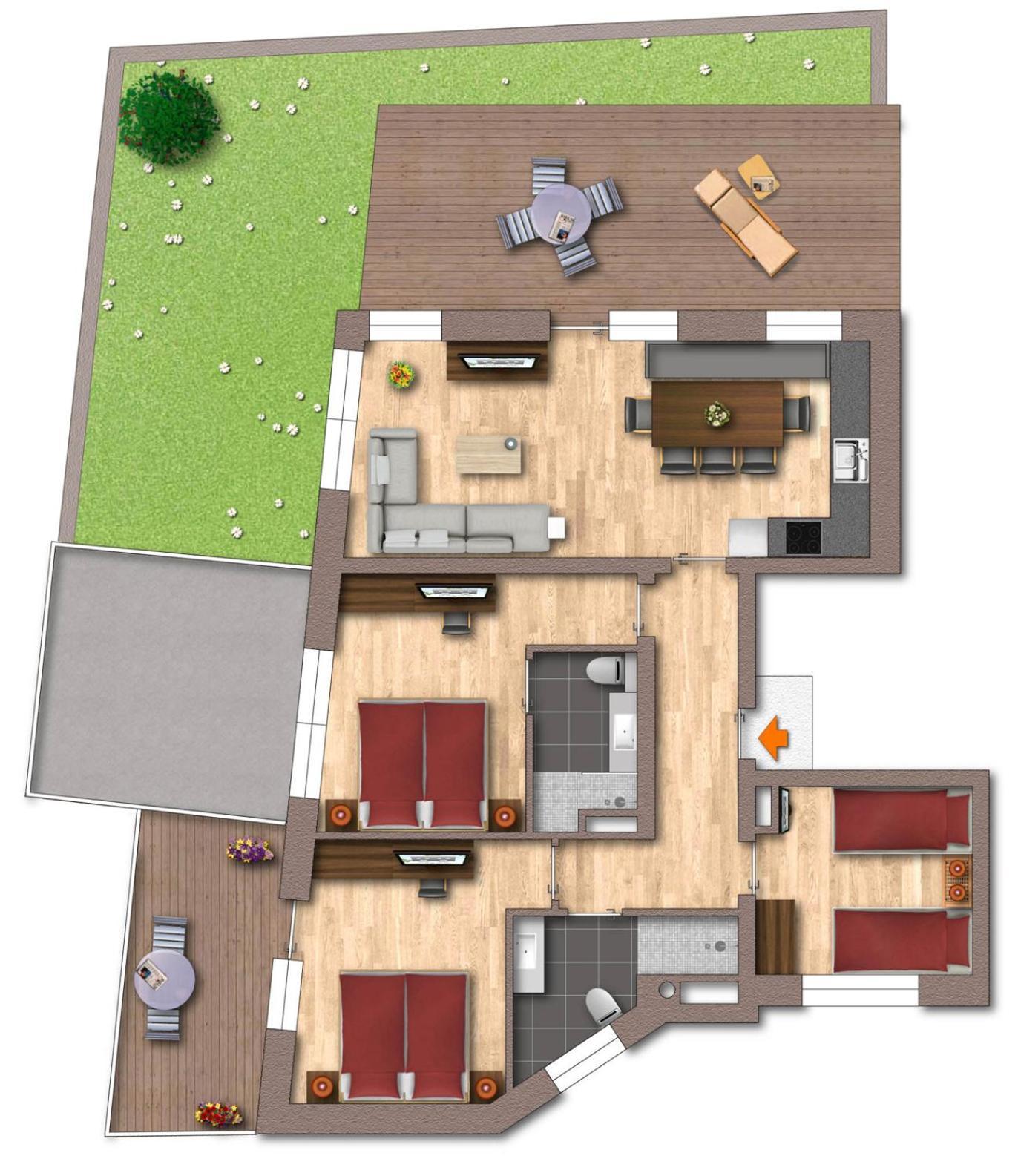 Appartements Alma Mayrhofen Dış mekan fotoğraf